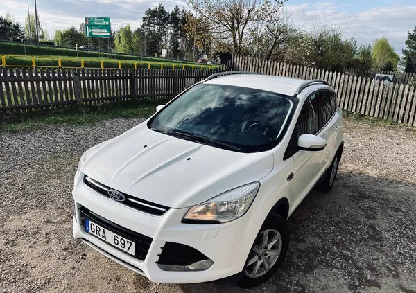 małopolskie Ford Kuga cena 44900 przebieg: 150890, rok produkcji 2013 z Białystok